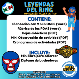 LEYENDAS DEL RING (PDAS NIVEL 3)