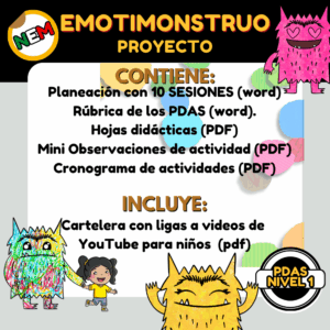 EMOTIMONSTRUO (PDAS NIVEL 1)