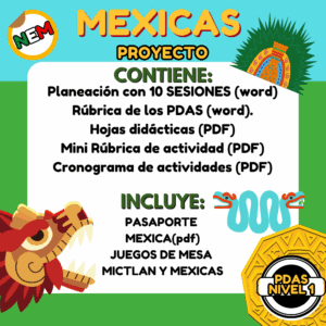 LOS MEXICAS (PDAS NIVEL 1)