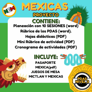 LOS MEXICAS (PDAS NIVEL 3)